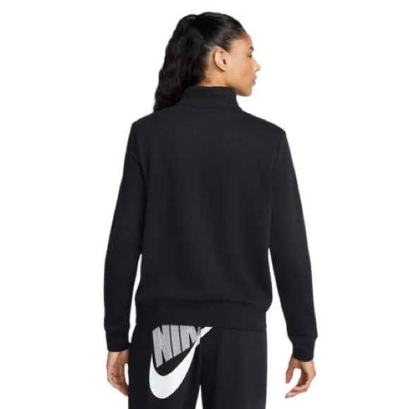 NEW! Nike Women's Black 1/2 Zip Sweatshirt - XL - Picture 8 of 9